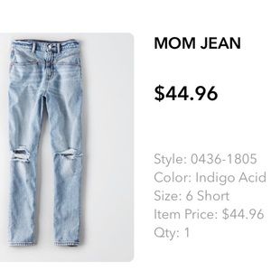 Ripped Mom Jeans